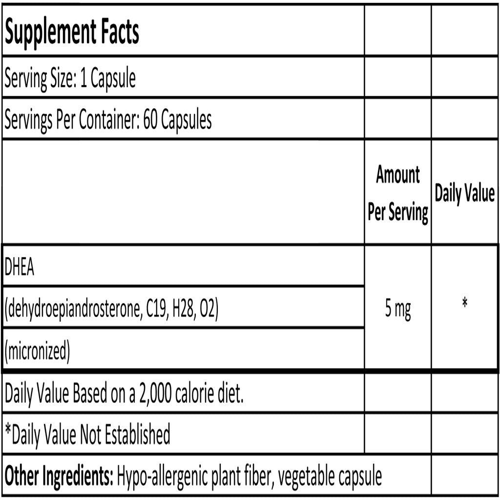 DHEA by Pure Encapsulations - Dehydroepiandrosterone Supplement - The ...