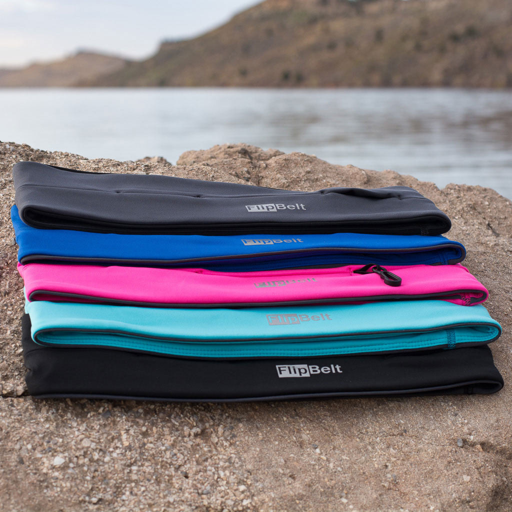 FlipBelt Classic Running Belt Waist Belt for Running The