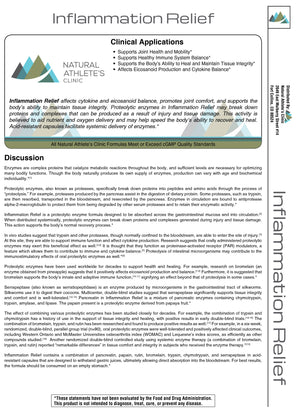 Inflammation Relief - Systemic Enzyme Formula