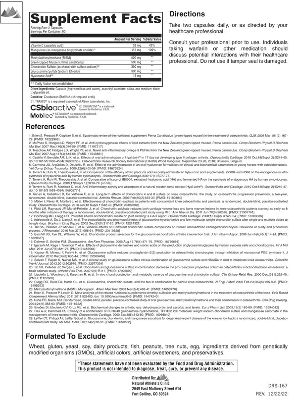 Joint & Cartilage Revive The Natural Athletes Clinic