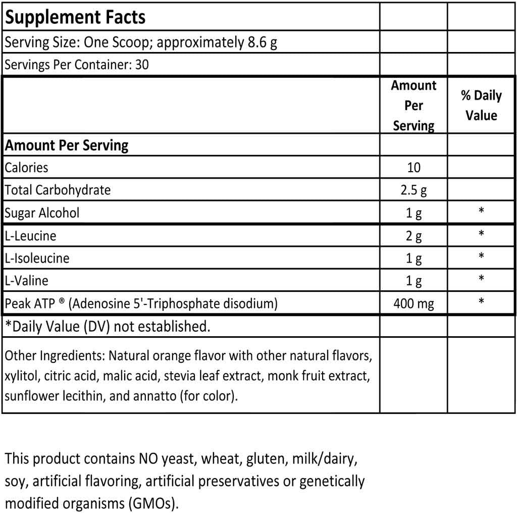 Klean BCAA + Peak ATP