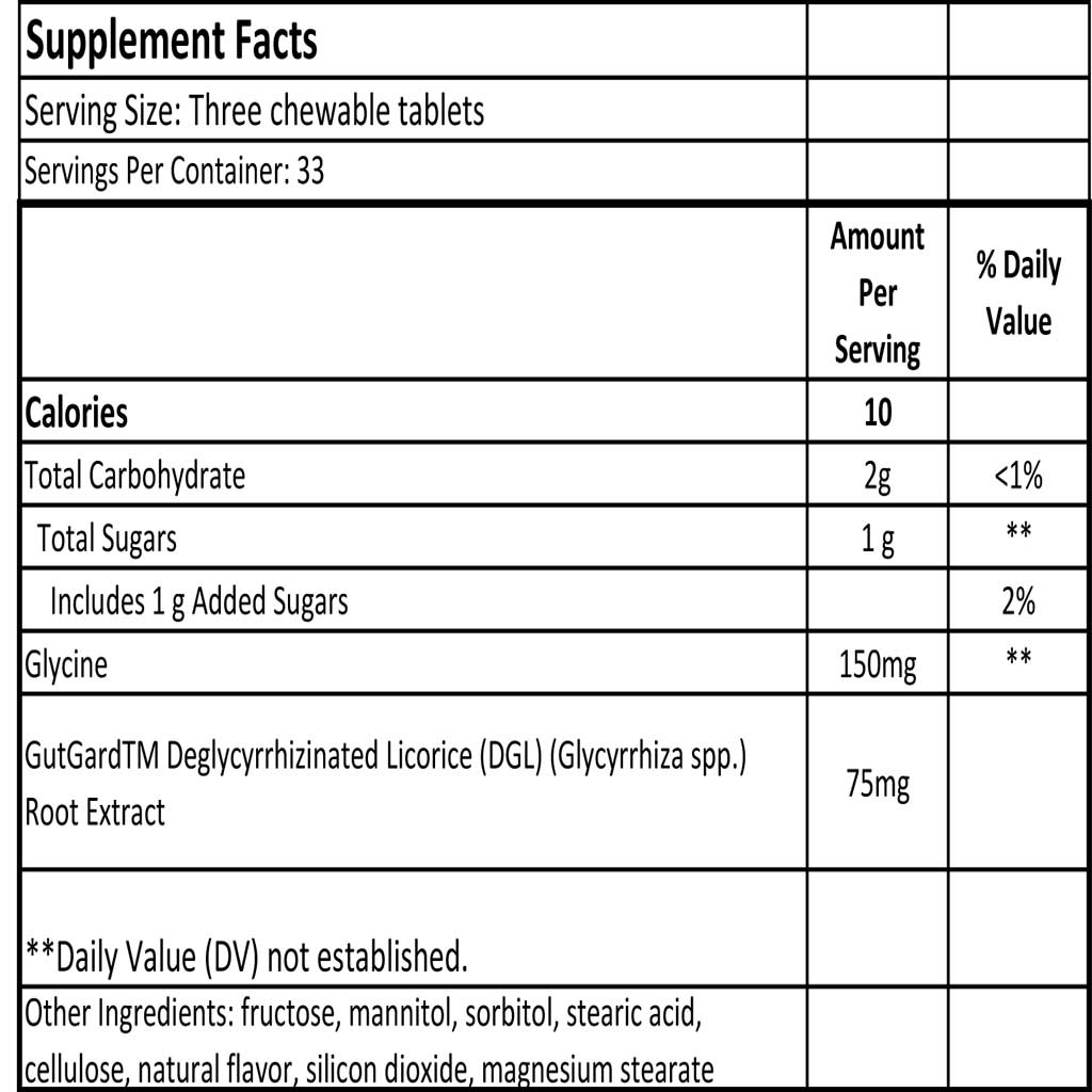 Rhizinate Deglycryrrhizinated Licorice