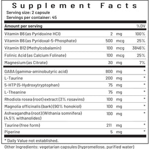 Tranquility Formula